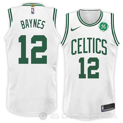 Camiseta Aron Baynes #12 Boston Celtics Association 2018 Blanco - Haga un click en la imagen para cerrar